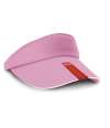 RC048X Result Herringbone Sun Visor Pink / White colour image